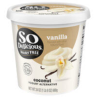 So Delicious Dairy Free Coconut Milk Vanilla Yogurt Alternative, 24 Ounce