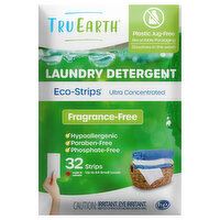 Truearth Laundry Strips Unscented, 32 Each