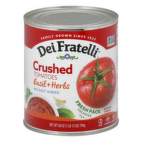 Dei Fratelli Crushed Tomatoes with Basil, 28 Ounce
