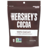 Hershey's Cocoa 100% Cacao Unsweetened, 6 Ounce