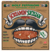 Screamin' Sicilian Pizza, Holy Pepperoni, 22.3 Ounce