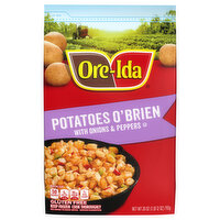 Ore-Ida Potatoes O'Brien with Onions & Peppers Frozen Potatoes, 28 Ounce