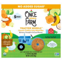 Once Upon a Farm Tractor Wheels Banana, 5 Each