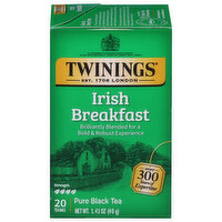 Twinings Irish Breakfast Tea, 20 Each