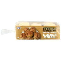Goodman Gluten Free Brown & Serve Dinner Rolls, 6 Each