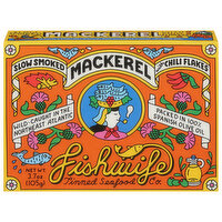 Fishwife Slow Smoked Mackerel with Chili Flakes, 3.7 Ounce