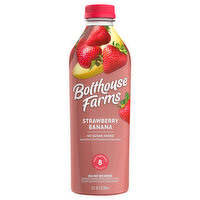 Bolthouse Farms Strawberry Banana 100% Fruit Juice Smoothie, 32 Ounce