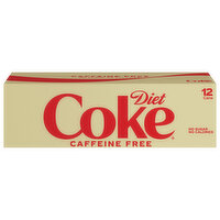 Coca-Cola Diet Coke Caffeine Free , 12 Each