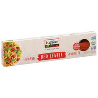 Explore Cuisine Spaghetti, Organic, Red Lentil, 8 Ounce