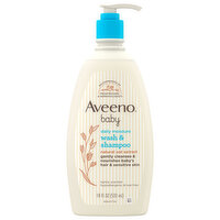 Aveeno Baby Wash and Shampoo, 18 Ounce