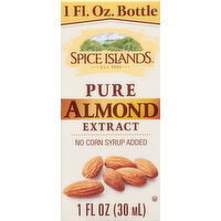 Spice Islands Almond Extract, Pure, 1 Ounce