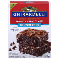 Ghirardelli Brownie Mix Double Chocolate Gluten Free, 18 Ounce