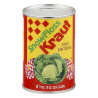 SnowFloss Kraut, 14 Ounce