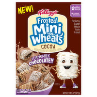 Kellogg's Frosted Mini Wheats Cocoa, 13.3 Ounce