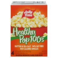 Jolly Time Pop Corn, Microwave, Butter, 4 Each