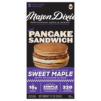 Mason Dixie Pancake Sandwich Sweet Maple with Sausage & Egg, 9.2 Ounce