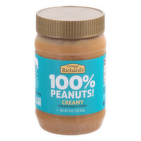 Crazy Richard's Peanut Butter, Creamy, 16 Ounce