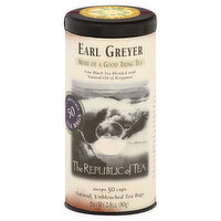 Republic Of Tea Earl Greyer Tea, 50 Each