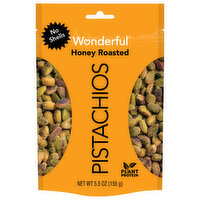 Wonderful Pistachios No Shells, Honey Roasted, 5.5 Ounce