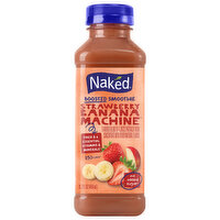 Naked Pure Fruit Strawberry Banana Juice Smoothie, 15.2 Ounce
