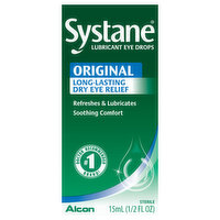 SYSTANE Eye Drops, Lubricant, Long Lasting, 0.5 Fluid ounce
