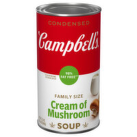 Cambells Soup Cream of Mushroom 98% Fat Free, 22.6 Ounce