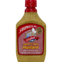Woeber's Mustard, Sweet & Spicy, 16 Ounce