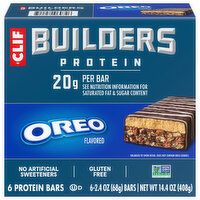 CLIF Builders Bar Oreo, 6 Each