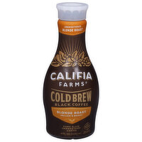 Califia Farms Pure Black Blonde Roast Cold Brew, 48 Ounce