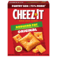 Cheez-It Baked Snack Cheese Crackers, Made with 100% Real Cheese, Reduced Fat Original, 11.5 Ounce