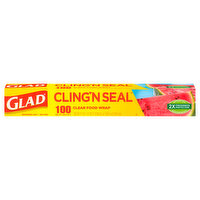 Glad Plastic Food Wrap, 100 Square foot