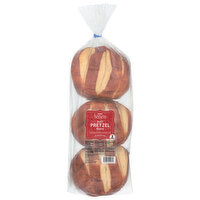 Heinen's Soft Pretzel Buns, 3 Each