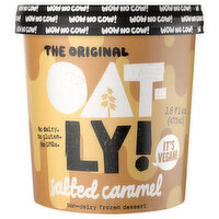 Oatly Salted Caramel Non-Dairy Frozen Dessert, 16 Fluid ounce
