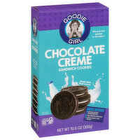 Goodie Girl Chocolate Cream Sandwich Cookies, 10.6 Ounce