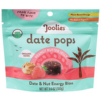 Joolies Date Pops Peanut Butter Jelly, 3.5 Ounce