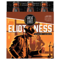 Great Lakes Brewing Co. Eliot Ness Handcrafted Amber Lager, 6 Each