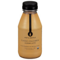 Pop & Bottle Classic Cold Brew Almond Latte, 11 Ounce