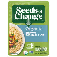 Seeds of Change Organic Brown Basmati Rice, 8.5 Ounce