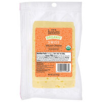 Heinen's Organic Sliced Swiss Cheese, 5 Ounce