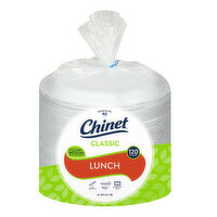 Chinet 8.75 in Lunch Plate, 120 Each