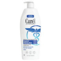 Curel Daily Healing Hand and Body Lotion for Dry Skin, Advanced Ceramides Complex, All Skin Types, 13 Fluid ounce