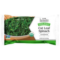 Heinen's Organic Cut Leaf Spinach, 16 Ounce