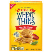 Wheat Thins Crackers, Sundried Tomato & Basil Flavor, 8.5 Ounce