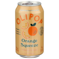 OLIPOP Prebiotic Soda, Orange Squeeze, 12 Ounce