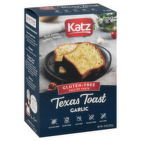 Katz Frozen Gluten Free Garlic Texas Toast Bread, 7.8 Ounce