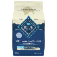 Blue Buffalo Life Protection Formula Natural Senior Dry Dog Food, Chicken and Brown Rice, 5 Pound