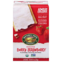 Nature's Path Berry Strawberry Frosted Toaster Pastries, 6 Each