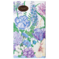 Caspari Shades of Blue Guest Towel, 1 Each