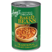 Amy's Kitchen Baked Beans, Organic, Traditional, 15 Ounce