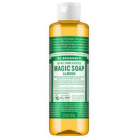 Dr Bronners Castile Almond Liquid Hand Sopa, 8 Ounce